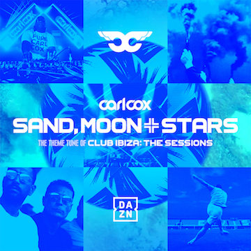 12th March sees the world-famous DJ and king of Ibiza Carl Cox continue his fine form and return with the uplifting Balearic house anthem ‘Sand, Moon & Stars’, released via BMG.